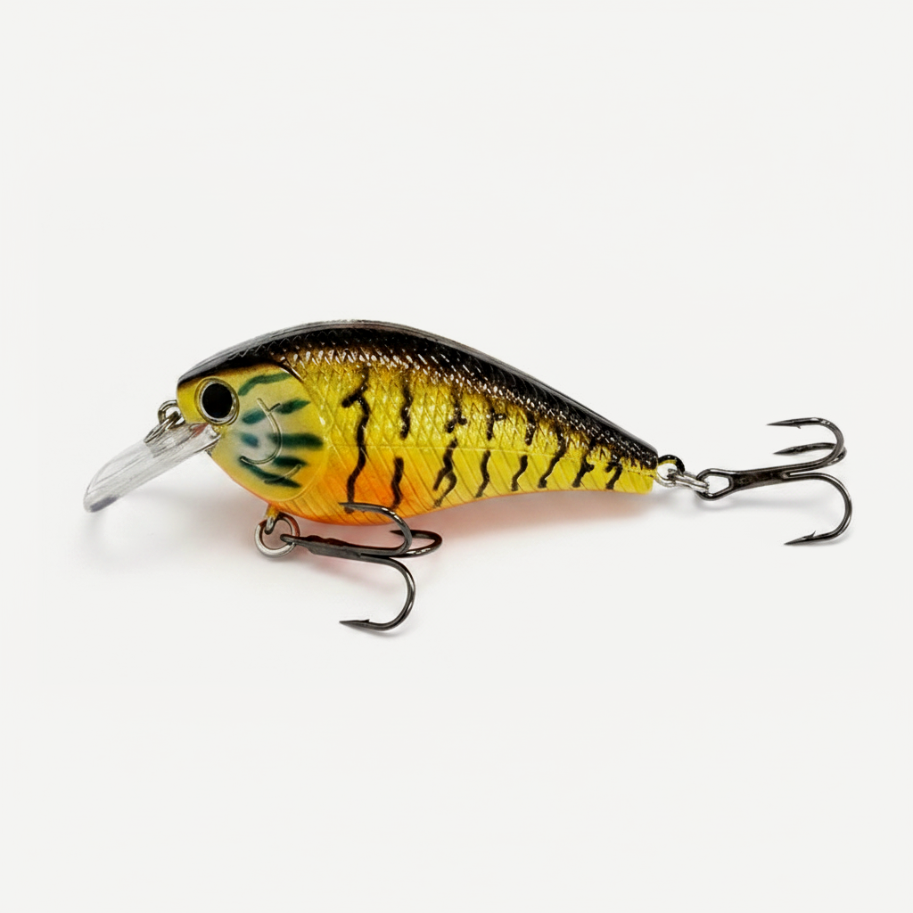 60mm 9.4g Squarebill Crankbait Fishing Lures Floating Wobblers Rattle Sound Swimbait Bass Pike Trout Carp Fishing Access