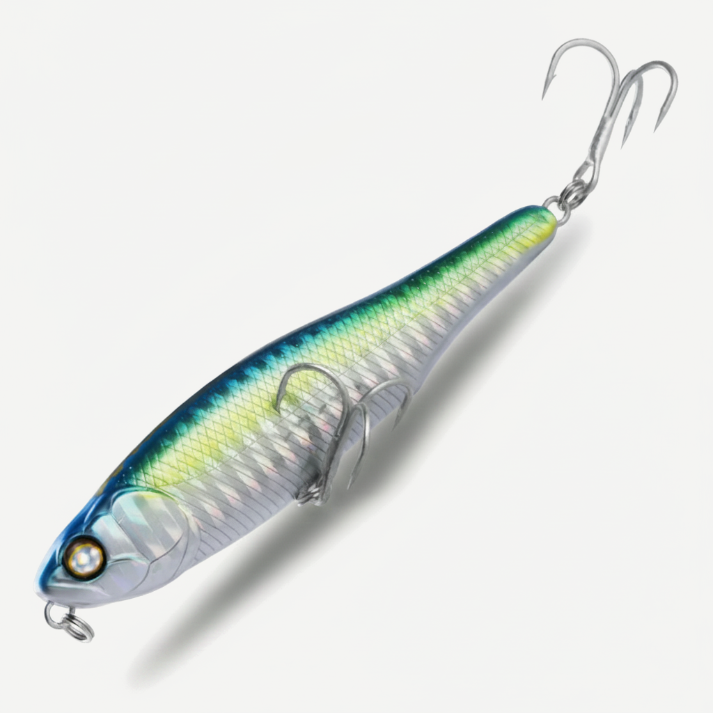 BearKing Walk-the-Dog Topwater Pencil Bass Lure