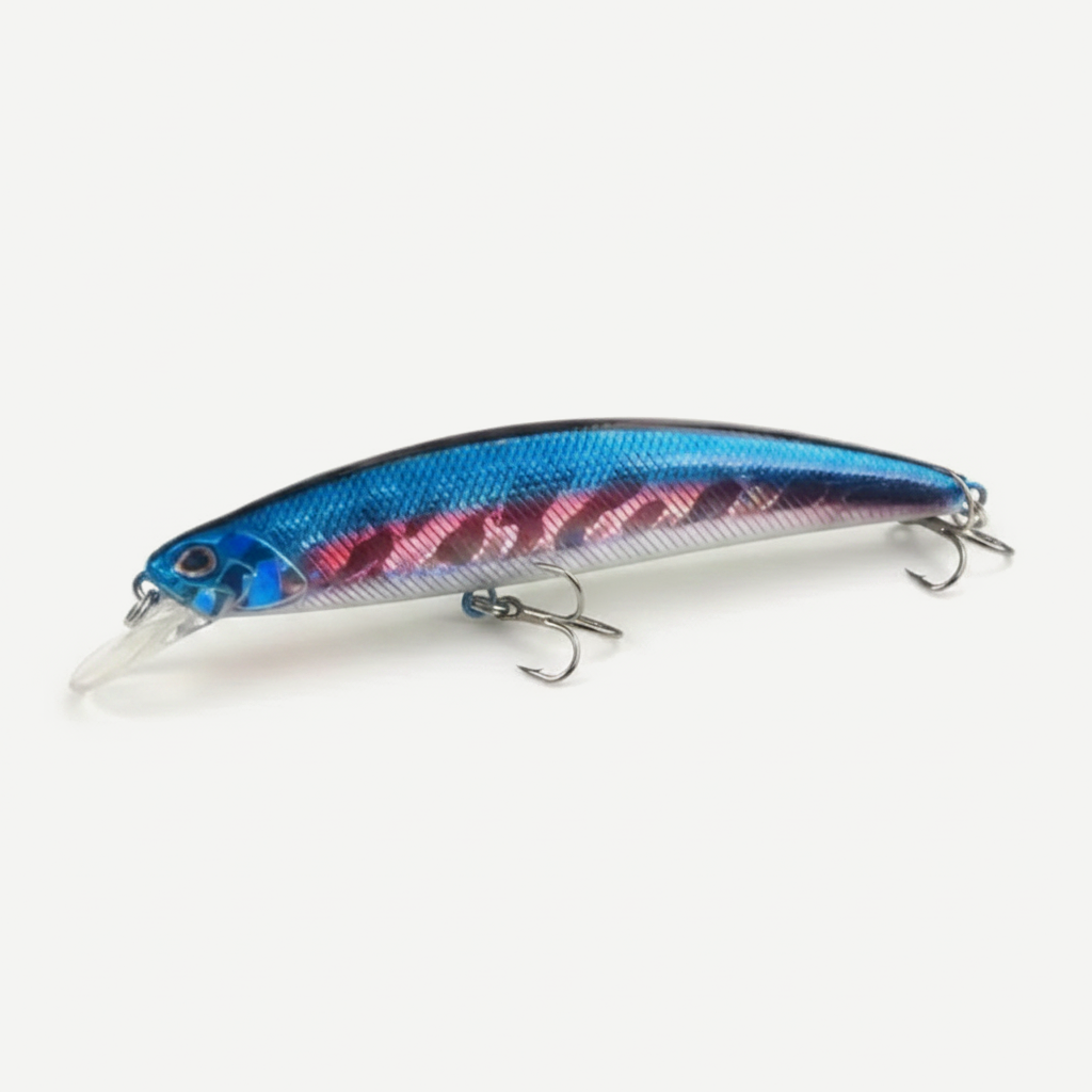 TSUYOKI Minnow Fishing Lure 95/110mm Sinking Hard Bait Wobbler Jerkbait Long Casting Saltwater Seabass Spearhead Ryuki 9