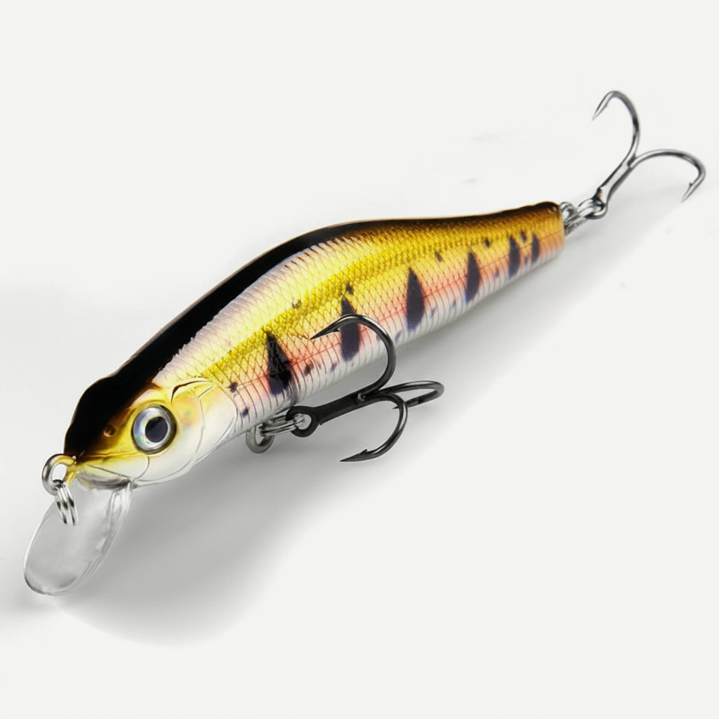 Bearking 80mm Minnow Crankbait with Magnetic Weight Transfer