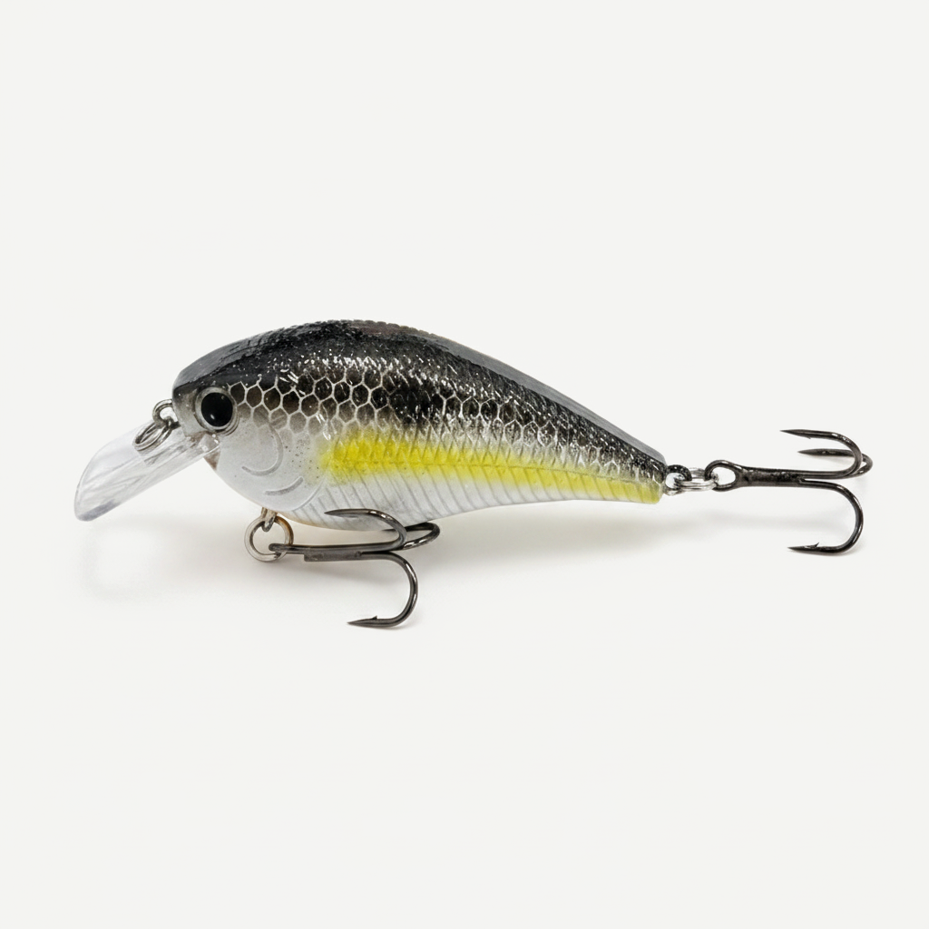 60mm 9.4g Squarebill Crankbait Fishing Lures Floating Wobblers Rattle Sound Swimbait Bass Pike Trout Carp Fishing Access