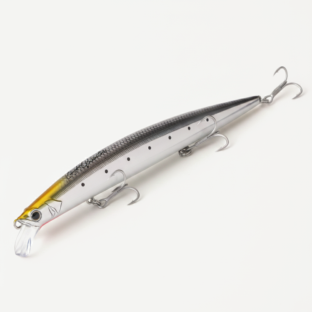 Kingdom Basstaor Minnow Jerkbait, Floating/Sinking Long Cast