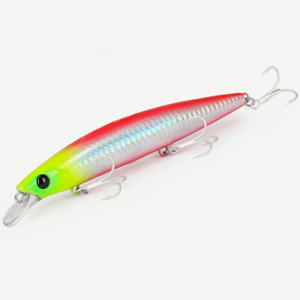 TSURINOYA 135S Fishing Lure Sinking Minnow BAYONET 135mm 26.4g Saltwater Long Casting Professional Lures Seabass Hard Ba