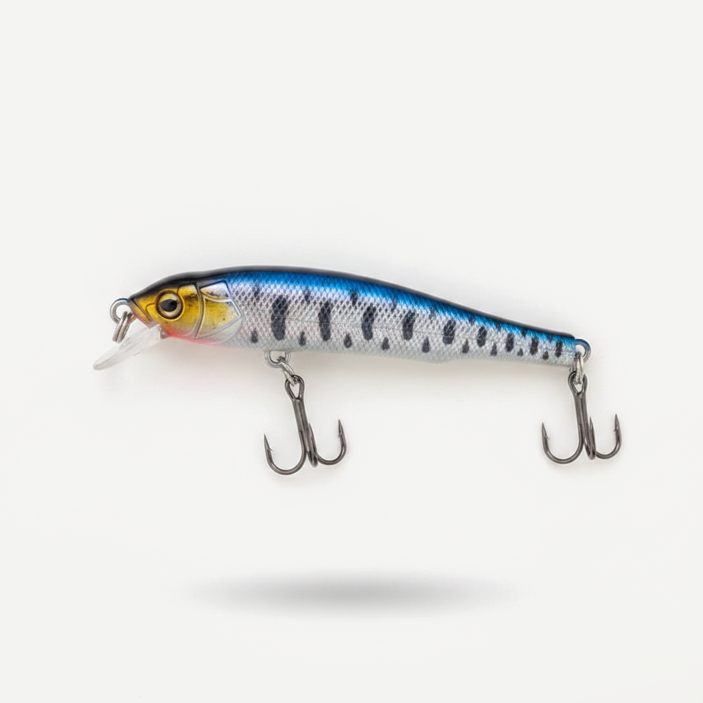 TSUYOKI Minnow Fishing Lure Wobbler for Freshwater Trout Artificial Bait Pike Carp Swimbait Jackall GH 70 Flatside jerkb