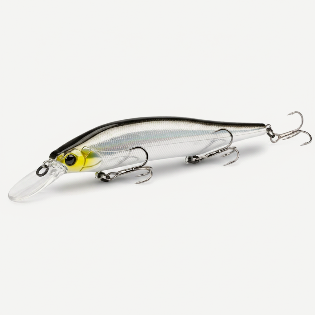TSURINOYA 115mm 17.2g 115SP  Suspending Minnow  Weight System Fishing Lure AURORA Pike Bass Jerkbait Hard Bait