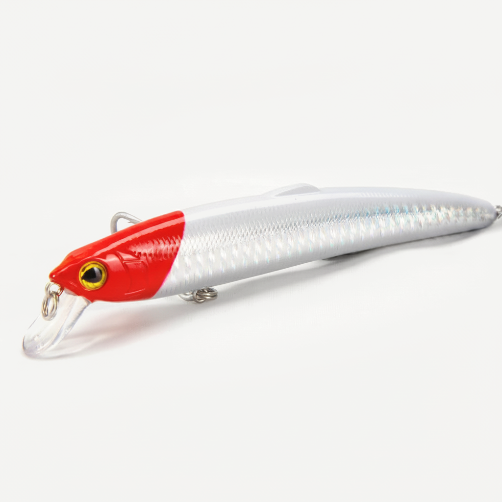 Hunthouse Minnow Fishing Lure 90/125/147mm Floating Hard Baits Wobbler Jerkbait Artificial Fishing Tackle For Seabass Pi