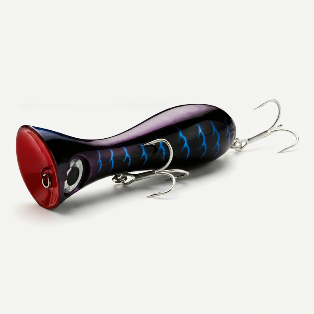 JOHNCOO Topwater Popper 95mm/31g Hard Bait Lure