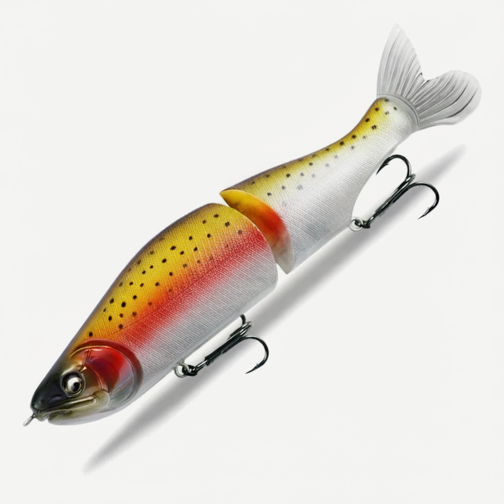BEARKING 185mm Jointed Swimbait with Soft Kicking Tail