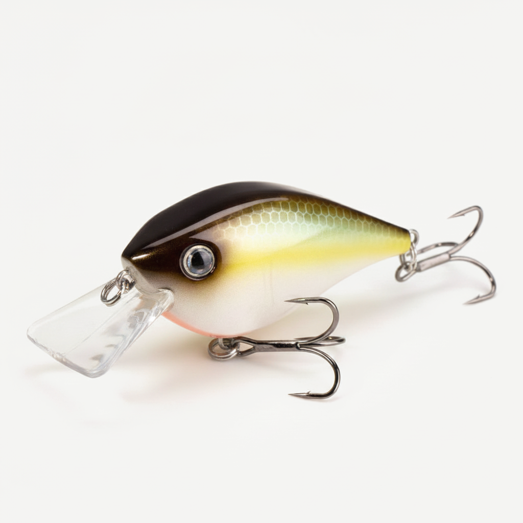 Hunthouse Fishing Hard Lures Crank Lure Floating 65mm/16.5g KVD 2.5 Squarebill Crankbait Wobblers Swimbait For Bass Pike