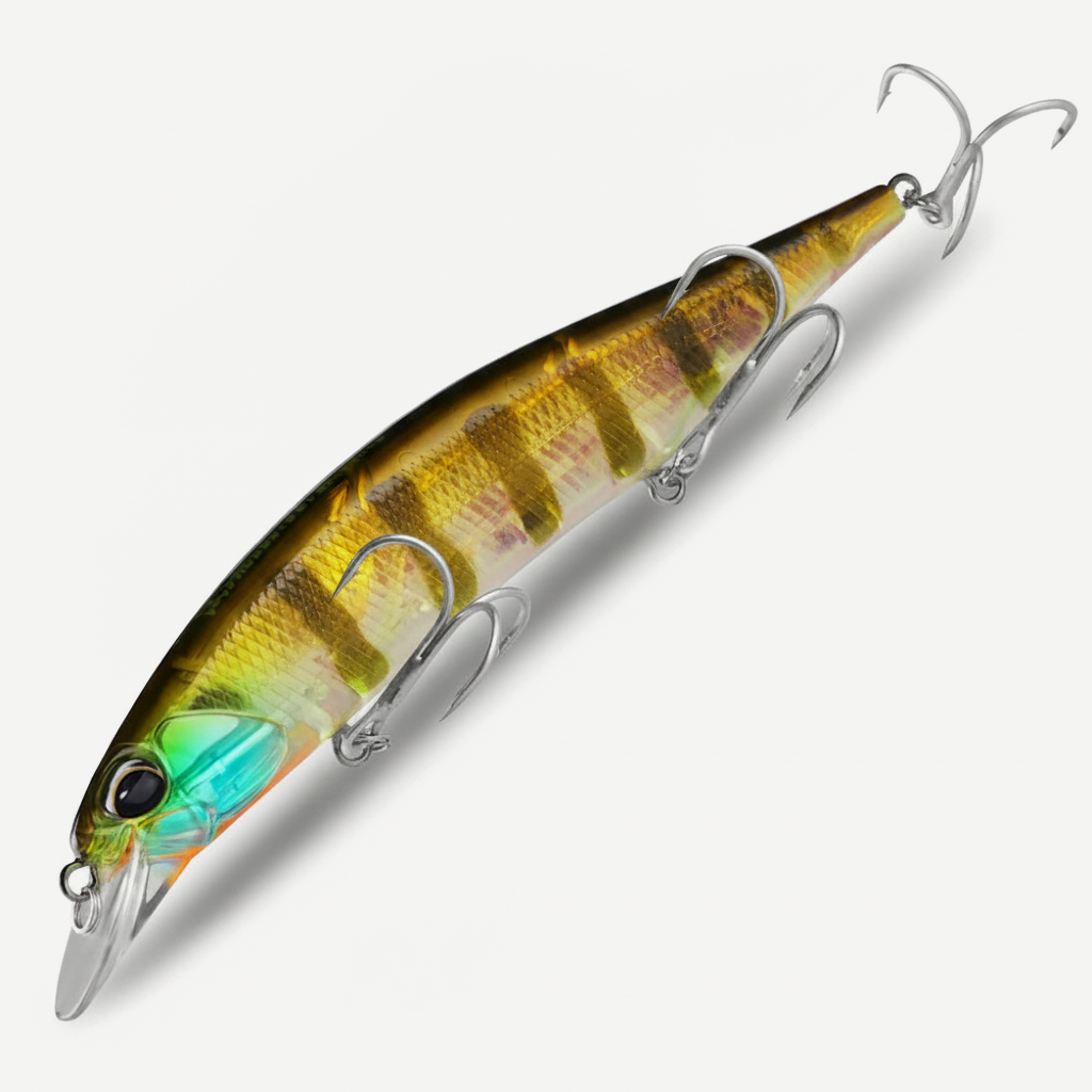 BEARKING 12cm Slow-Sink Minnow Jerkbait for Bass