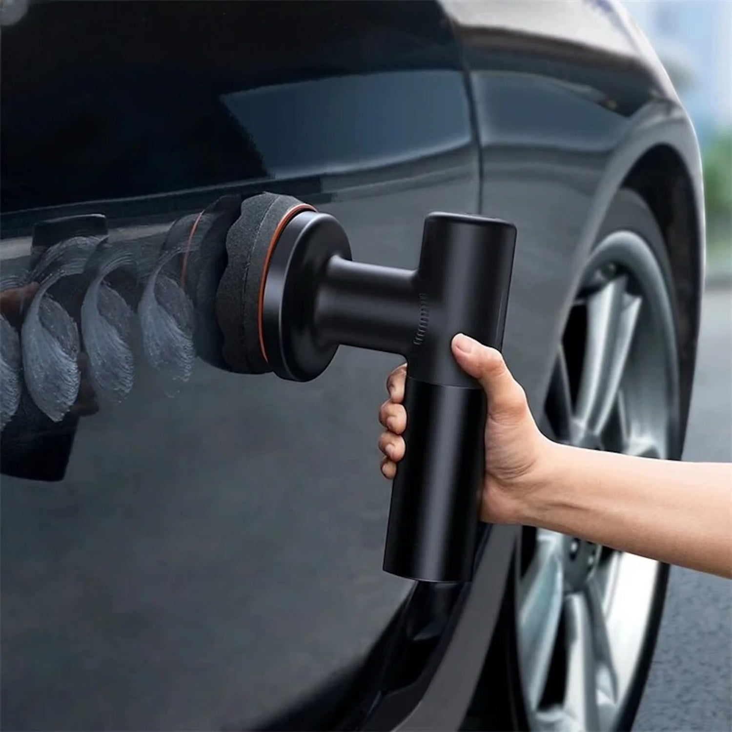 Product photo of Cordless Car Polisher, the best Polishes gift idea for sale on Glenmore, a store where you can find the perfect Electronics for your home, hobbies, video games, or gifting—all in one place, curated for you.
