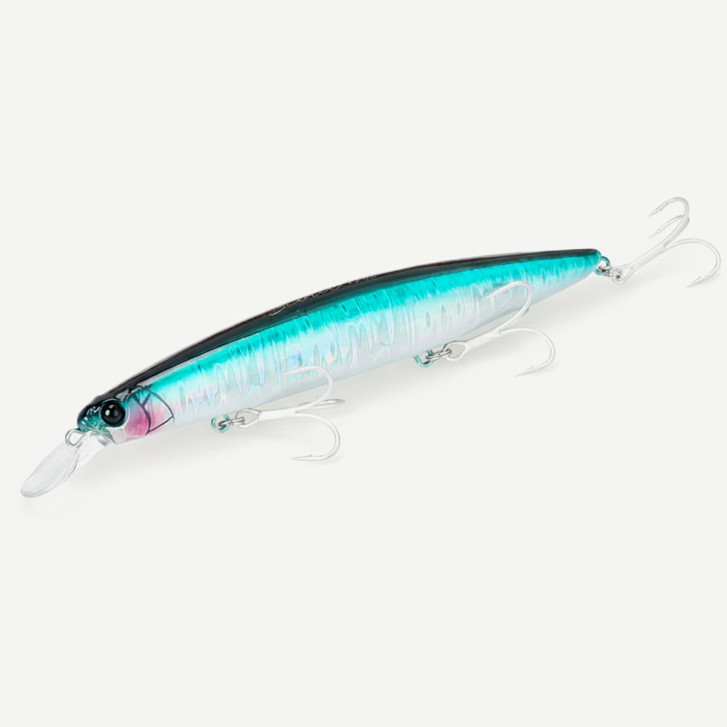 TSURINOYA 130S Sinking Minnow Fishing Lure SCOUT 130mm 24g Long Casting Seabass Flounder Artificial Large Sea Fishing Ha