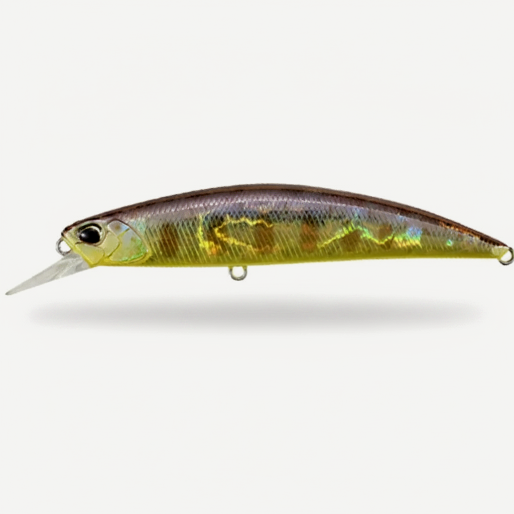 TSUYOKI Minnow Fishing Lure 95/110mm Sinking Hard Bait Wobbler Jerkbait Long Casting Saltwater Seabass Spearhead Ryuki 9