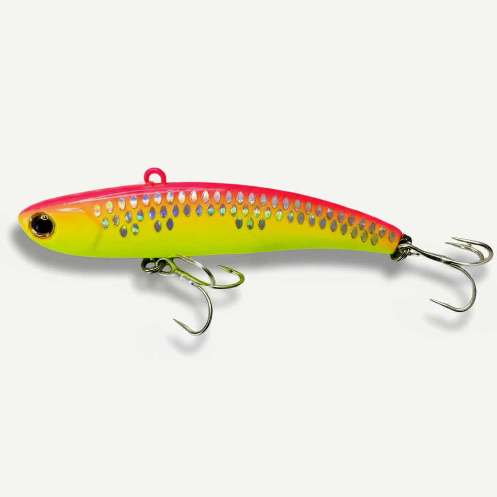 TSUYOKI Vibration Sinking Baits Winter Fishing Lure Lipless VIB Rattin Wobbler Ice Balance Rattlin Lures For Pike IMA Ko