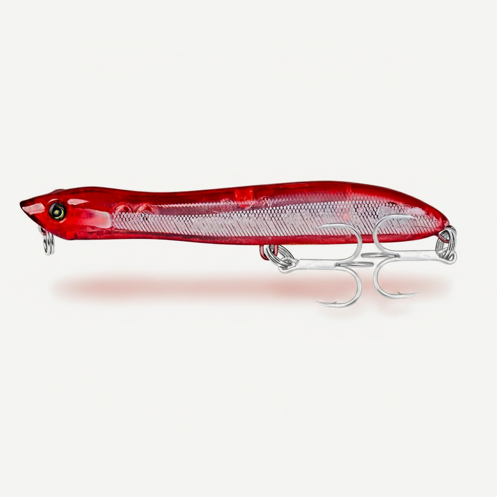 TSUYOKI WTD Fishing Lure 85mm 6g Popper Lure Topwater Patchinco 85 Snakehead Wobbler Fishing Seabass,Skipjack Tuna Macke