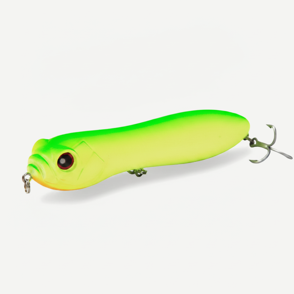 Hunthouse Topwater Pencil Fishing Lure 110mm 21g Freshwater Floating Fishing Biat Big Rattle Ball Loud Noise For Bass LW