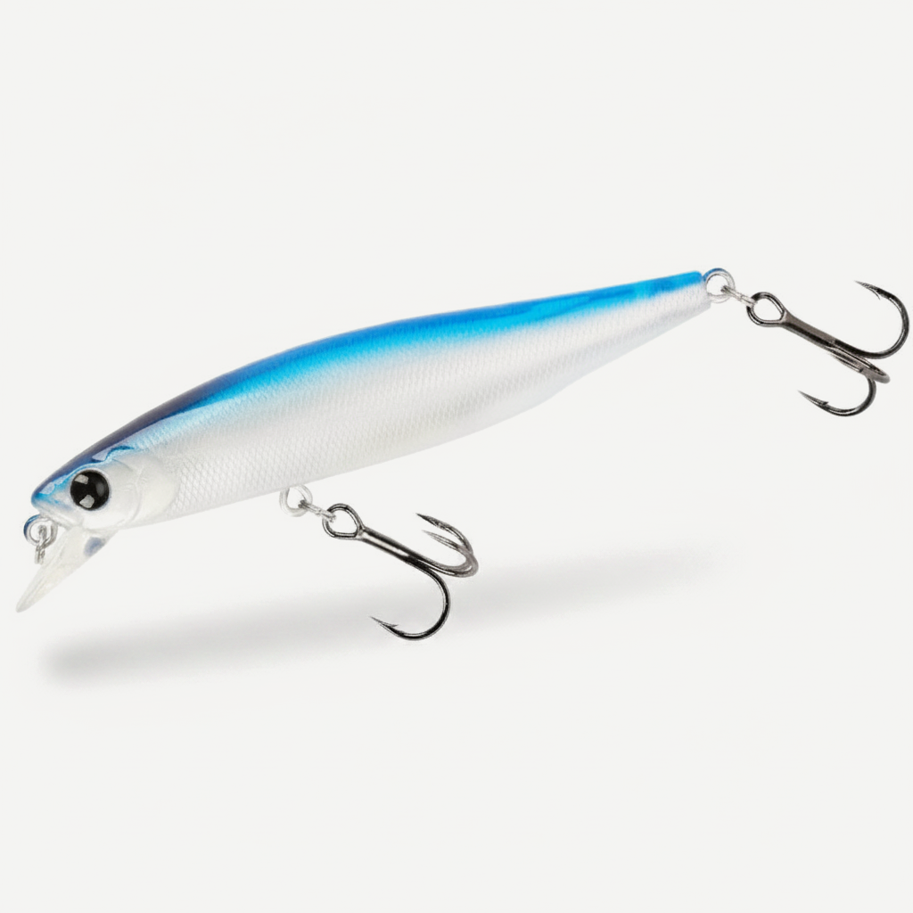 TSURINOYA 88SP Suspending Minnow Fishing Lure 88mm 10.3g DW76 Long Casting Artificial Hard Baits Pike Bass Big Trout Jer