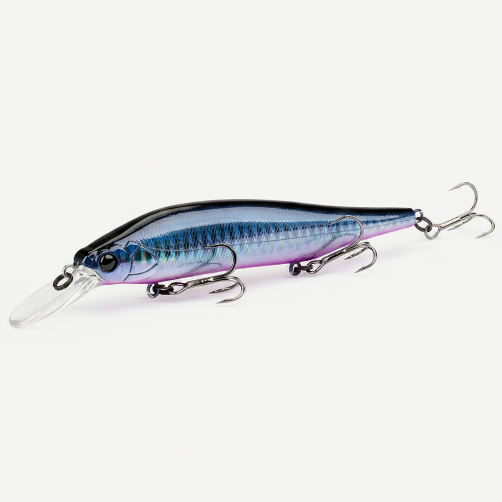 TSURINOYA 115mm 17.2g 115SP  Suspending Minnow  Weight System Fishing Lure AURORA Pike Bass Jerkbait Hard Bait