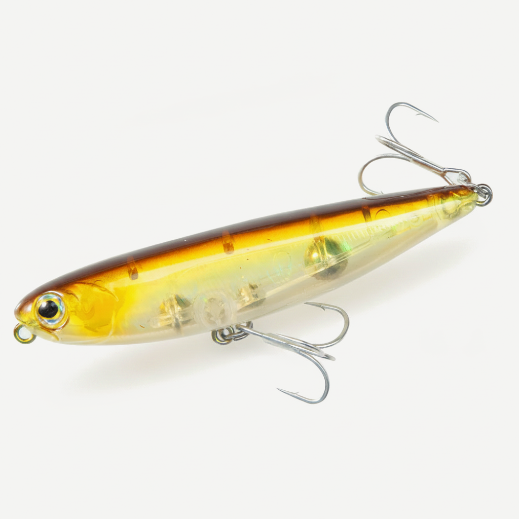 Hunthouse Floating Surface Pencil Fishing Lure 60/90/100mm 6.4/12.4/18.8g Hard Bait Topwater Lures for Seabass Pike Feed