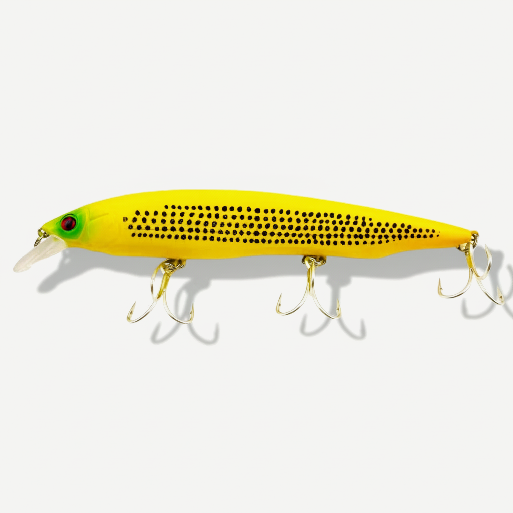 TSUYOKI Barracuda Lures 160mm 30g Minnow Wobbler Kanata 160F Saltwater Minnows Jerkbaits Floating Magabass Kanata Ayu 16