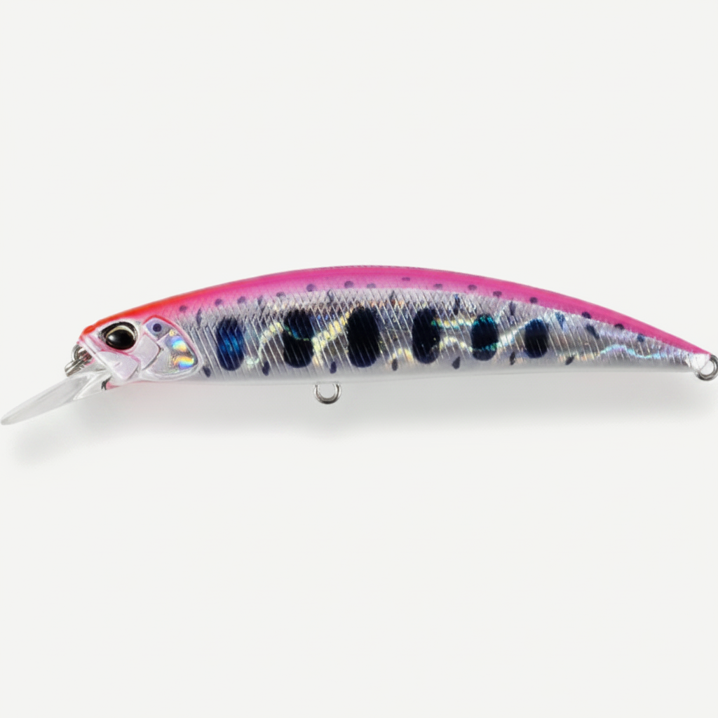 TSUYOKI Minnow Fishing Lure 95/110mm Sinking Hard Bait Wobbler Jerkbait Long Casting Saltwater Seabass Spearhead Ryuki 9