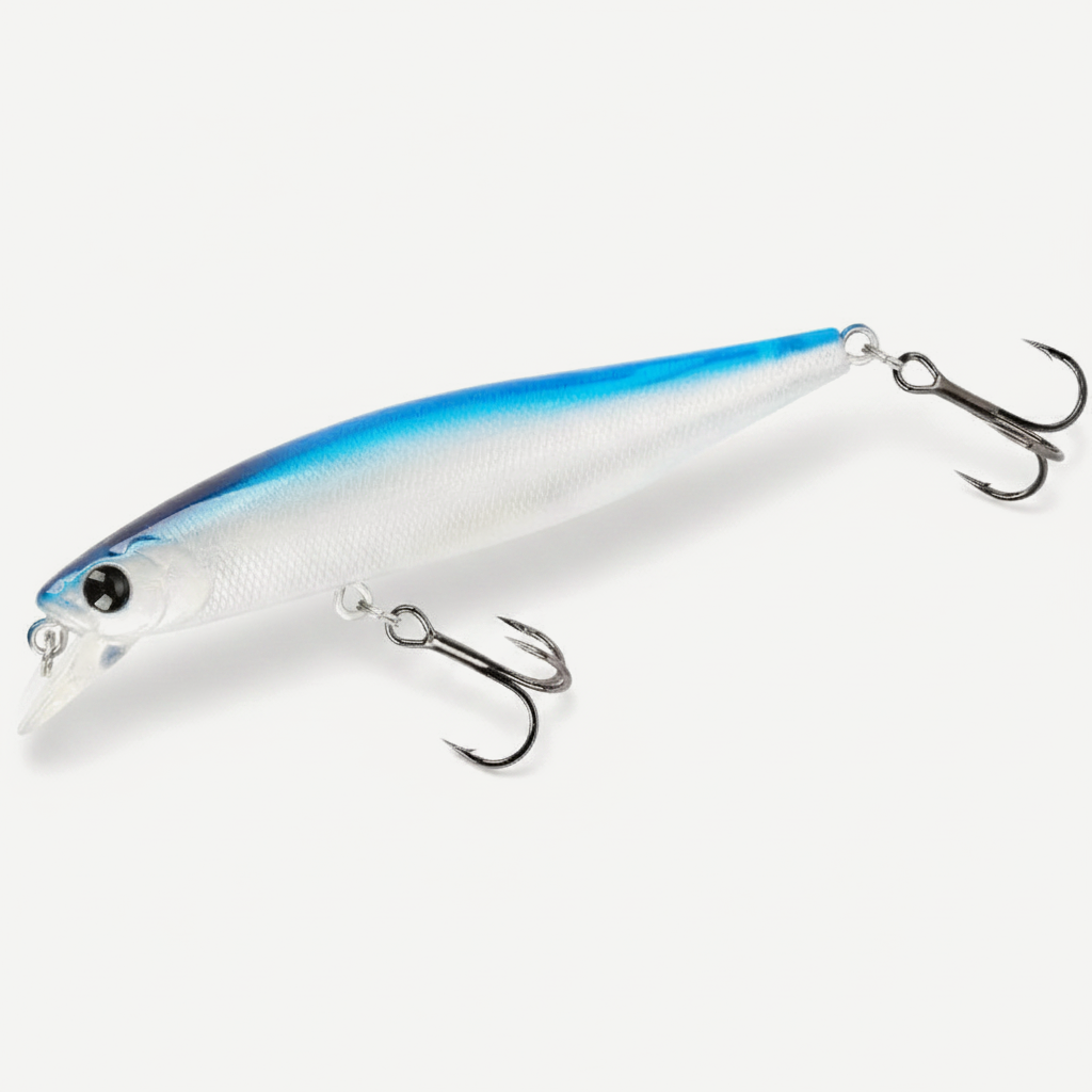 TSURINOYA 88mm 10.3g 88SP Suspending Minnow DW76 Long Casting Fishing Lure Pike Bass Jerkbait Tackle Artificial Hard Lur