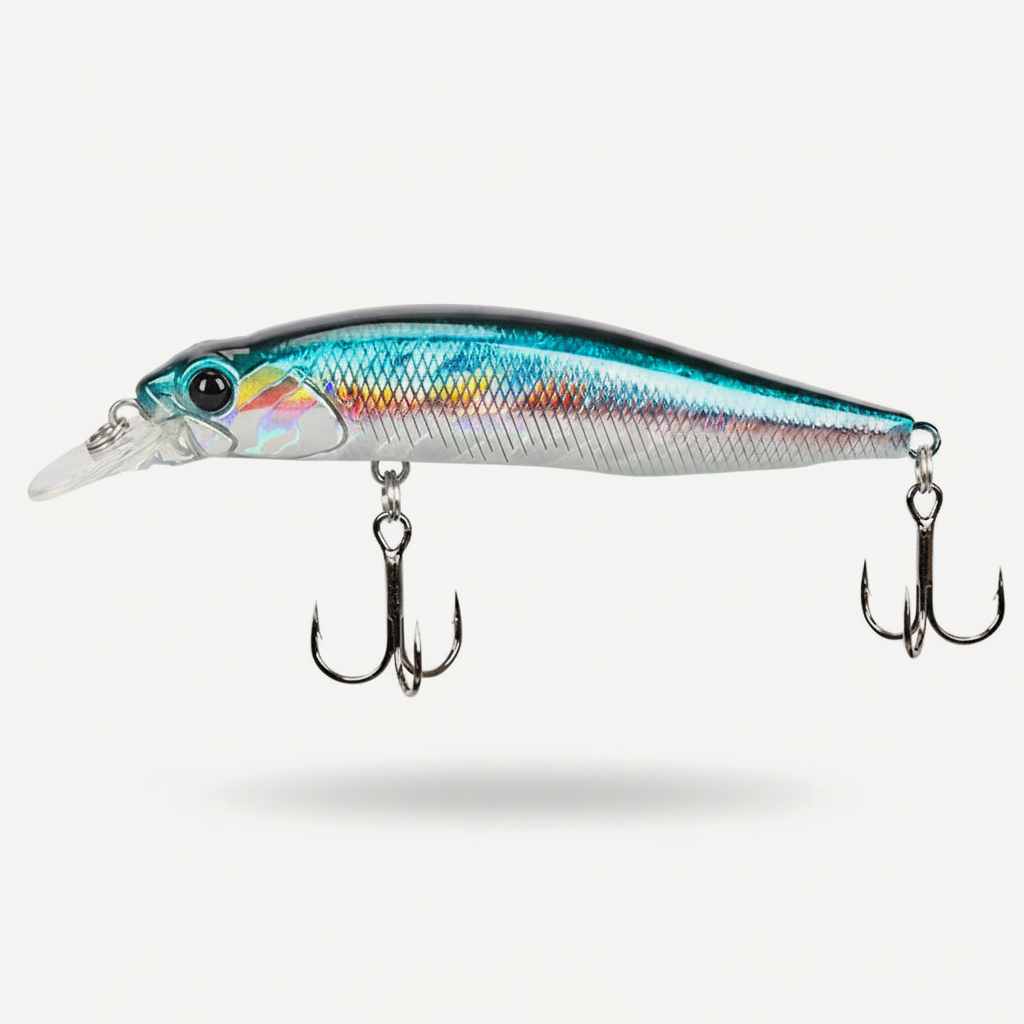 TSURINOYA 77SP Jerkbait Suspending Minnow Fishing Lure DW101 77mm 8.5g 0.7-0.9m Pike Bass Artificial Hard Baits Wobbler 