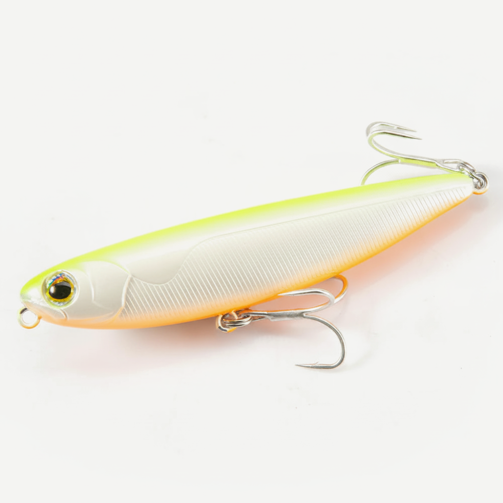 Hunthouse GHOST SNAKE Topwater Pencil Fishing Lure 60/90/100mm 6.4/12.4/18.8g Surface Floating Bait Lure For Seabass LW5