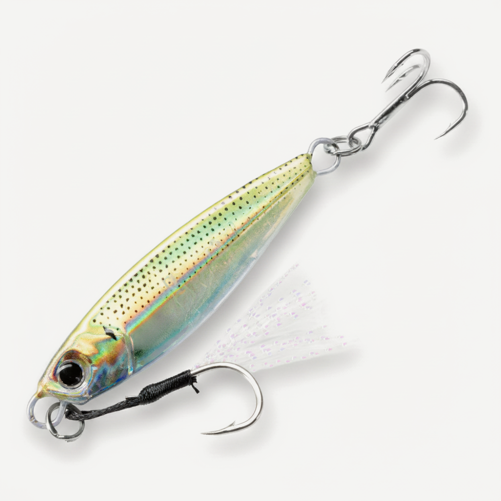 Hunthouse Metal Jig Fishing Lure Sinking Slow Jigging 7g-80g Casting Hard Bait Saltwater Artificial Pike SeaBass Fish Ta