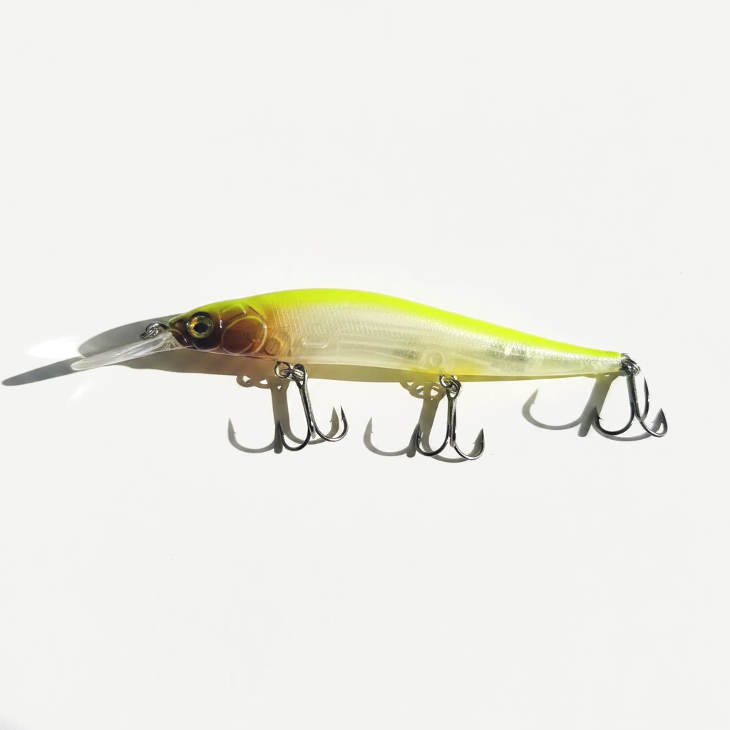 TSUYOKI Minnow Wink 110SF Wobblers 110mm 14.5g Slow Floating Jerkbaits Shallow Dive Rolling Wobblers Vision 110 Pike Fis