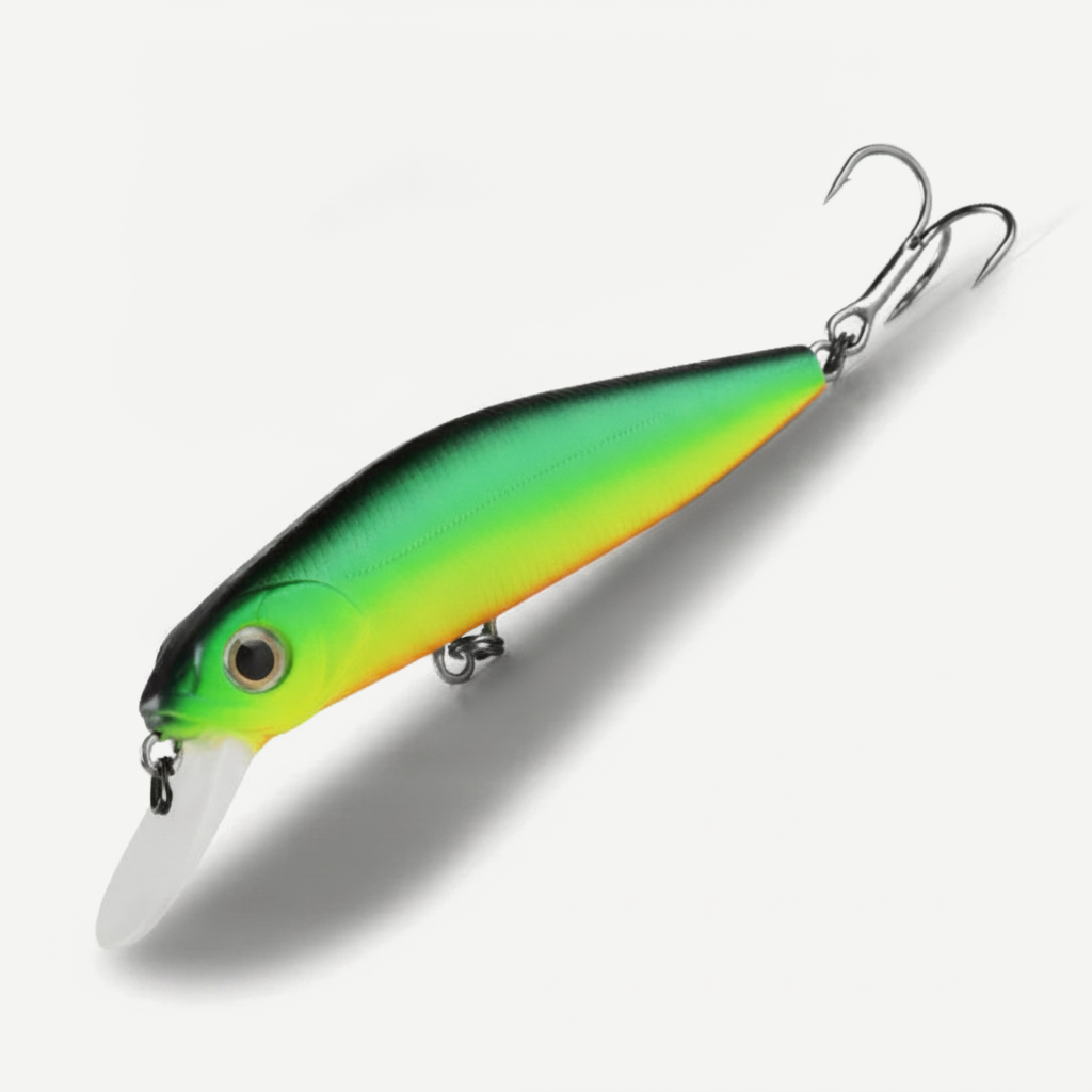 Bearking 78mm Suspending Minnow Jerkbait, Tungsten Weight