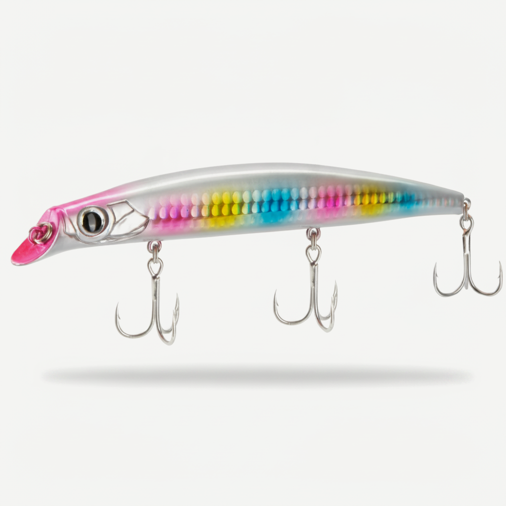 Hunthouse Fishing Sasuck Lipless Minnow Bait Pencil Lure Floating 105mm/18g 140mm/17g Wobbler Jerkbait Seabass Pike Salt