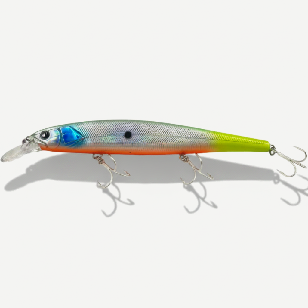 TSUYOKI Flirt Minnow Fishing Lure Wobbler 16cm 33.5g Jerkbait Artificial Bait Suspending Minnow Pike Bass Jackall Magsqu