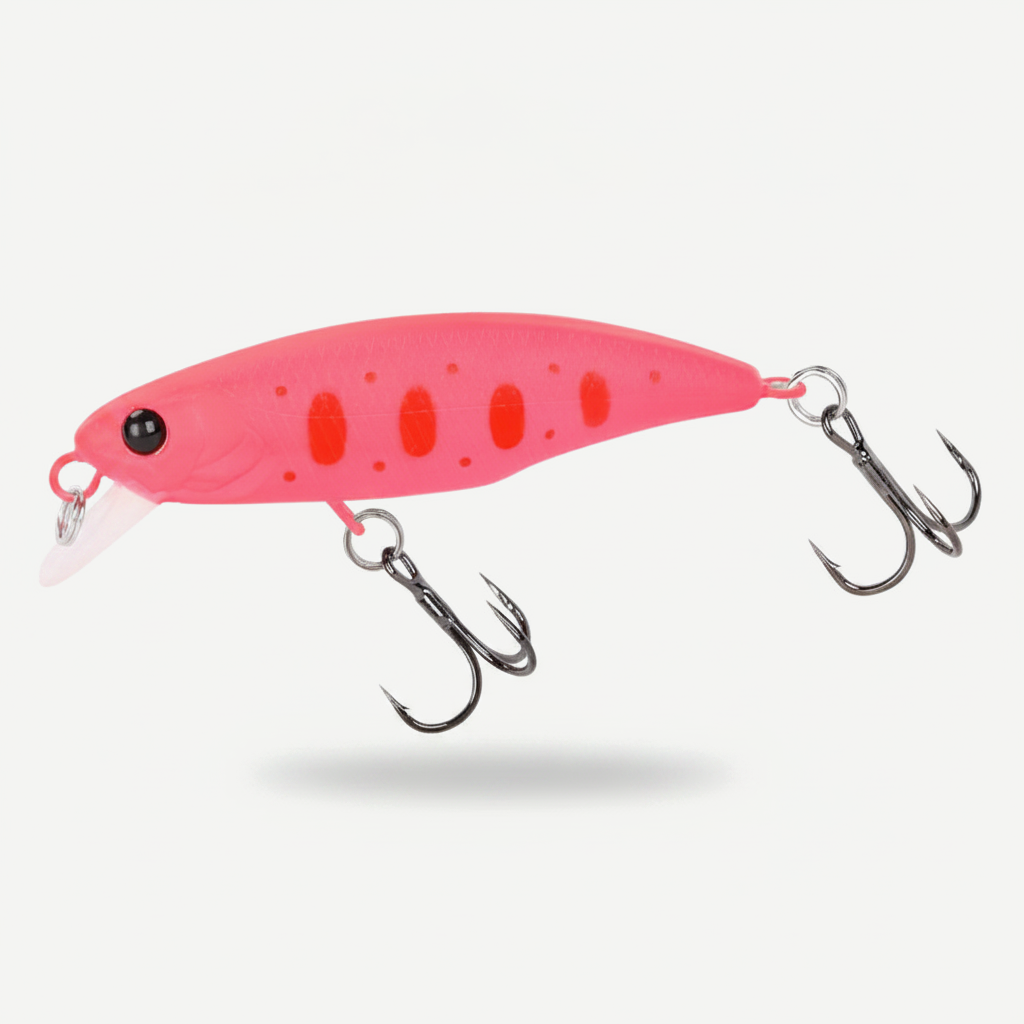 TSURINOYA Fishing Lure DW69 Sinking Minnow Hard Bait 48S 48mm 3.3g Fishing Wobblers Jerkbait Bass Trout Lure Swimbait