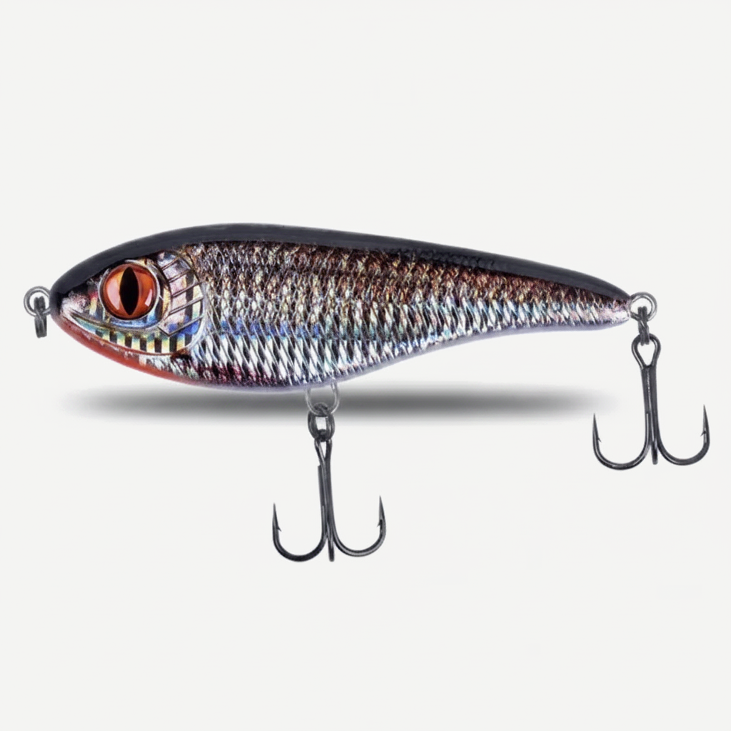 TSUYOKI 20/30/50g Sinking Jerkbait Slider Swim Glidebait 120 Westin Artificial Wobblers Loud Sound Fishing Lure for Pike