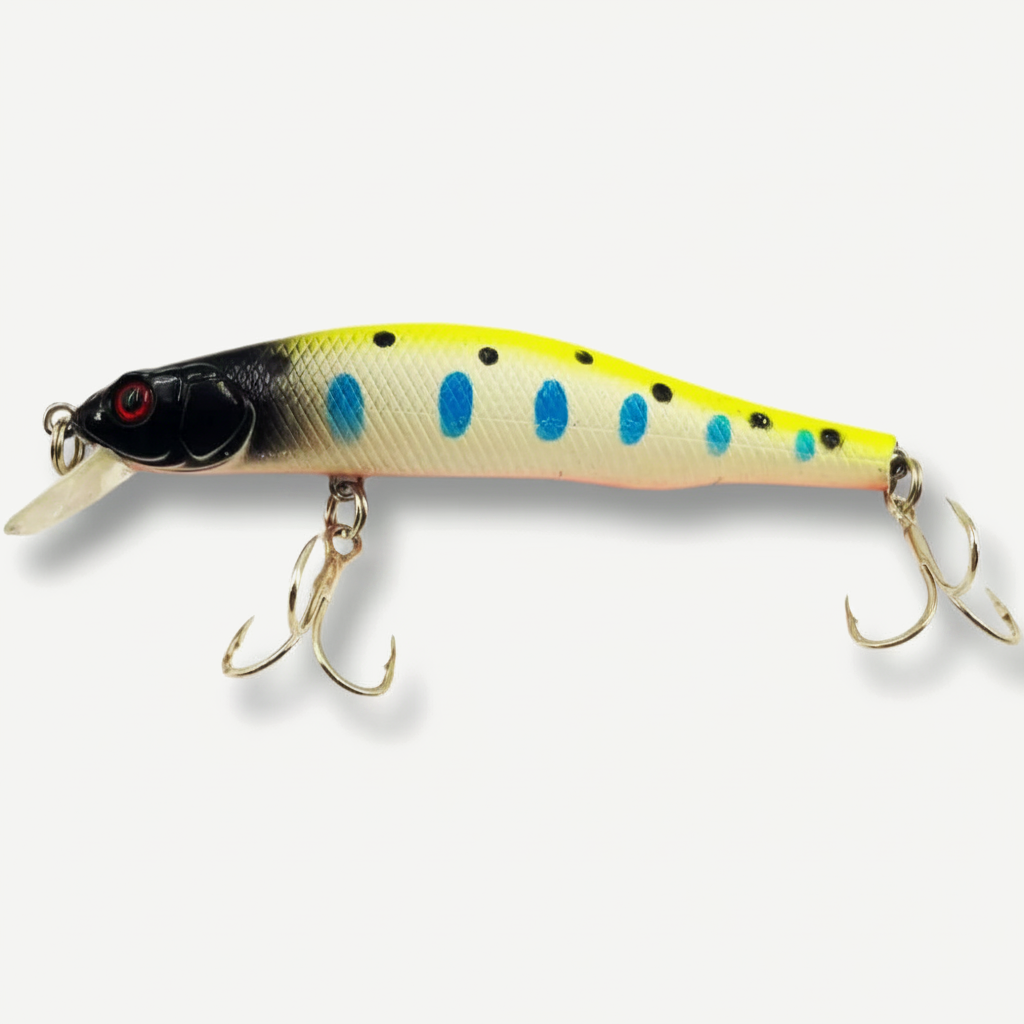 TSUYOKI Watson 90 Minnow Lure Magnet System Fishing Lure, Assorted Color Minnow Crank Hot Model 2024 Crankbait Zipbait O