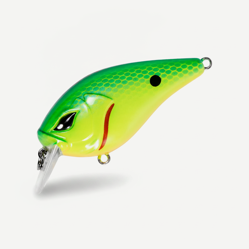 NOEBY Squarebill Crankbaits 50mm 6g Minnow Fishing Lure Wobblers Artificial Hard Bait for Perch Pike Trout Bass Fishing 