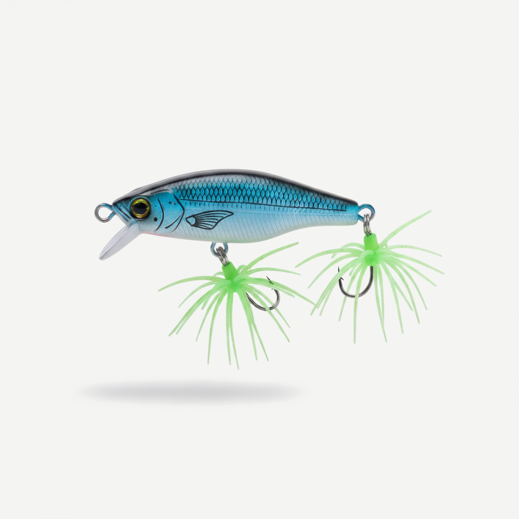 TREHOOK TPE Sea Urchin Soft Fishing Lure 9cm 4g 11cm 9g Silicone Bait for Bream Bass Pike Tilapia Winter Fishing