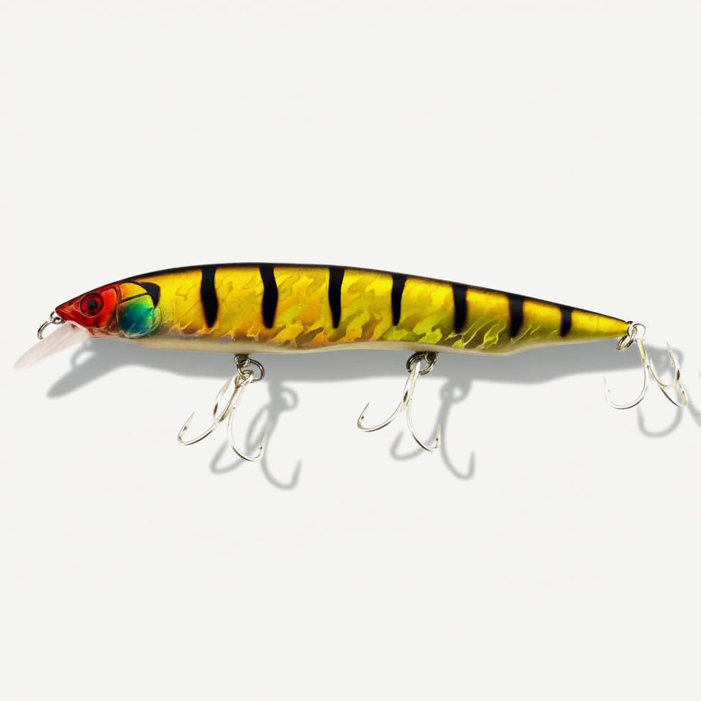 TSUYOKI Barracuda Lures 160mm 30g Minnow Wobbler Kanata 160F Saltwater Minnows Jerkbaits Floating Magabass Kanata Ayu 16