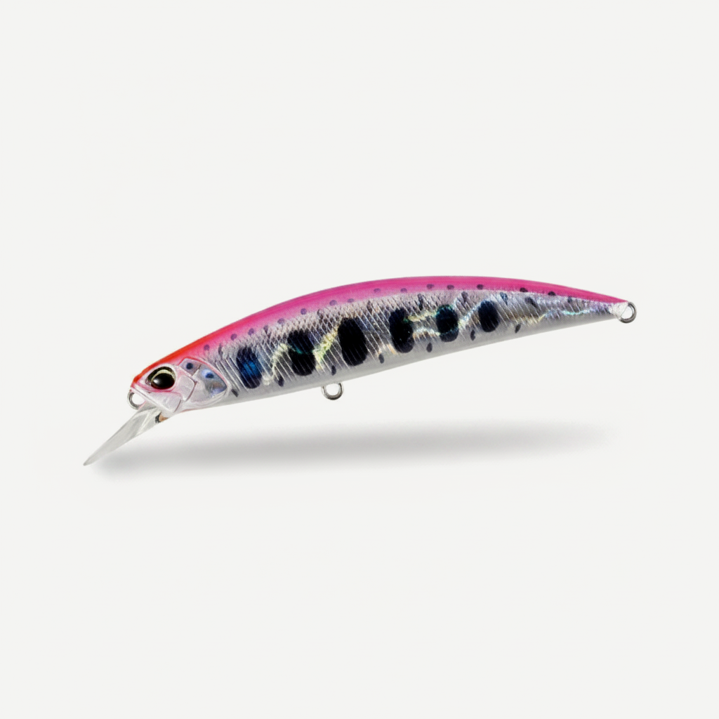 TSUYOKI Minnow Fishing Lure 95/110mm Sinking Hard Bait Wobbler Jerkbait Long Casting Saltwater Seabass Spearhead Ryuki 9