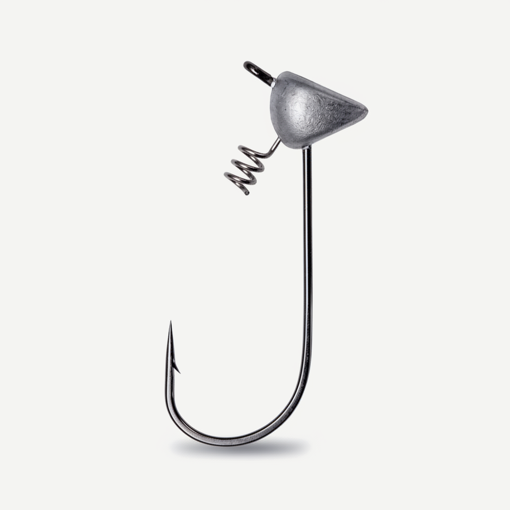 Hunthouse 3.5g 5g 6.5g Shaky Flat Hook Triangle Jig Head Weighted Twistlock Swimbait Hook Tackle Accessories For Soft Lu