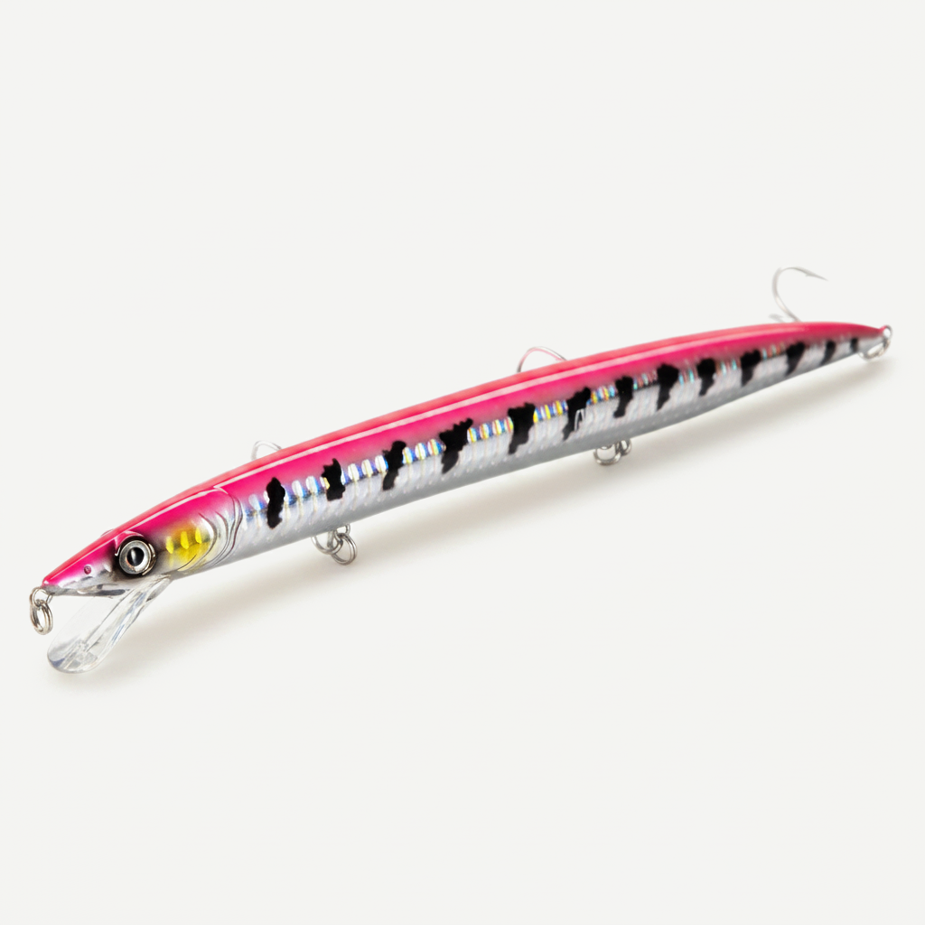 Hunthouse Floating Minnow Fishing Lure 143mm/14g 173mm/23g 208mm/33g Long Casting Seawater Hard Bait For Trout Seabass T