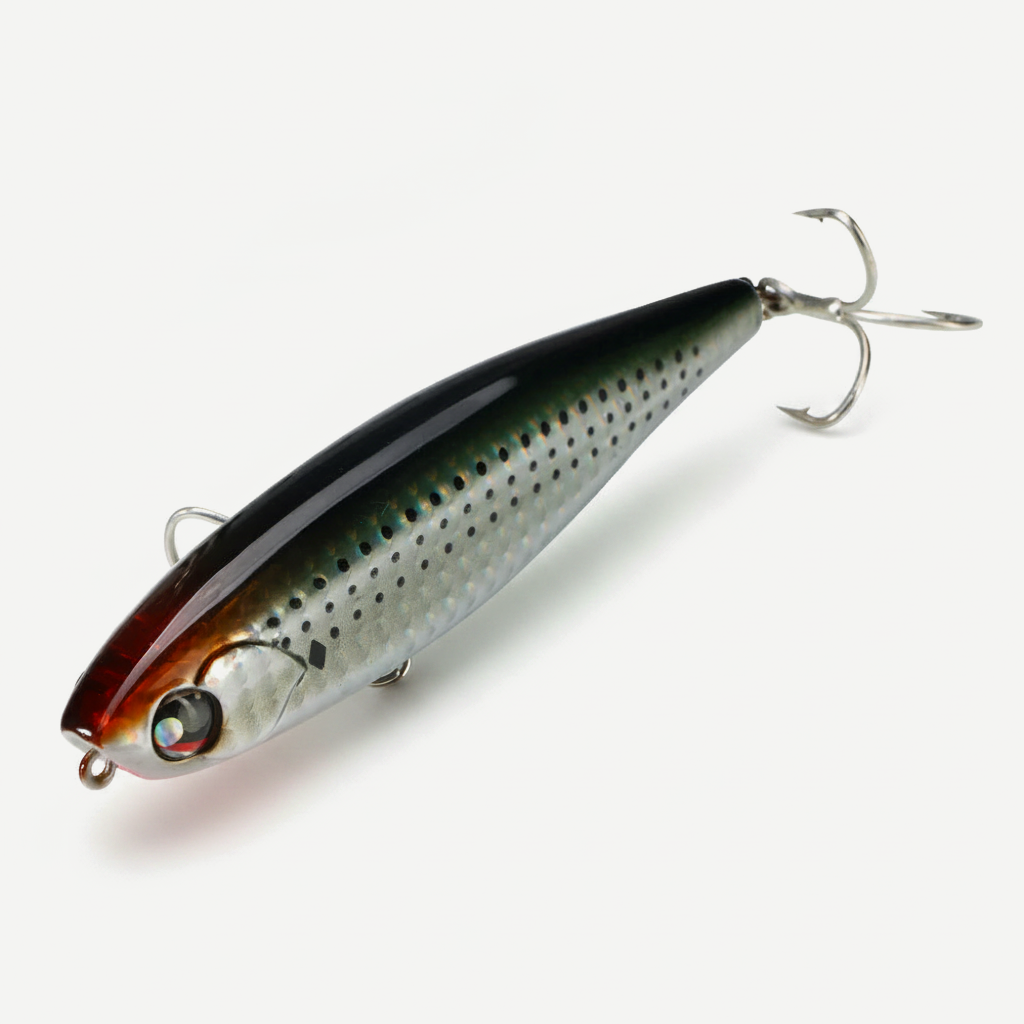 Hunthouse Floating Pencil Fishing Lure Topwater Hard Bait 100mm 17.6g Surface WTD Wobblers Trolling For Bass Saltwater T