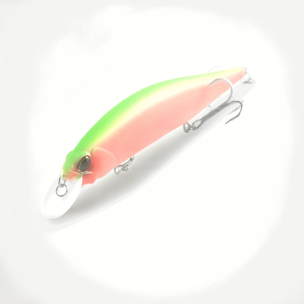 BEARKING 120mm Minnow Jerkbait, Hard Bait, 1-1.8m Diving Depth