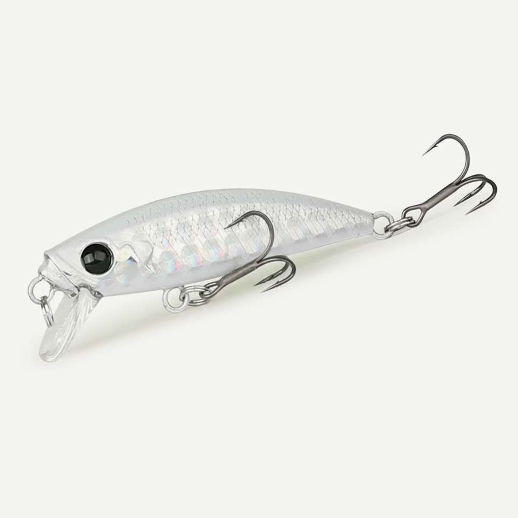 TSURINOYA 46S Sinking Minnow Fishing Lure Intruder 46mm 5g Artificial Trout Ajing Stream Lake Jerkbait Rockfishing Hard 