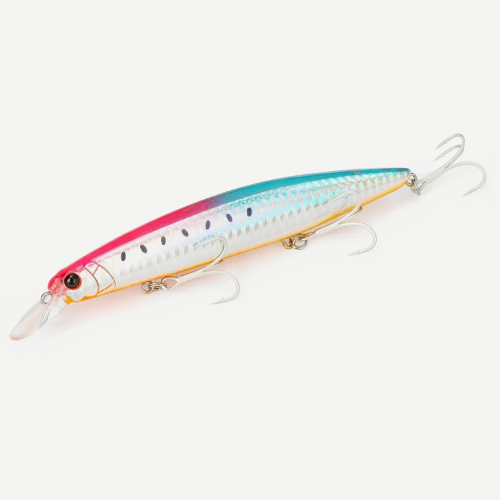 TSURINOYA 130S Sinking Minnow Fishing Lure SCOUT 130mm 24g Long Casting Seabass Flounder Artificial Large Sea Fishing Ha