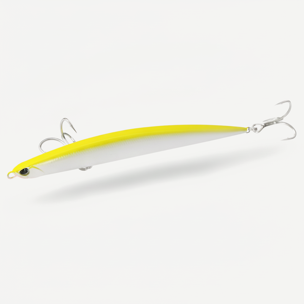 Hunthouse Sinking Pencil Fish Lure 125mm 40g 175mm 50g Saltwater Long Cast Hard Bait Wobbler for Sea Bass Pike Fishing T