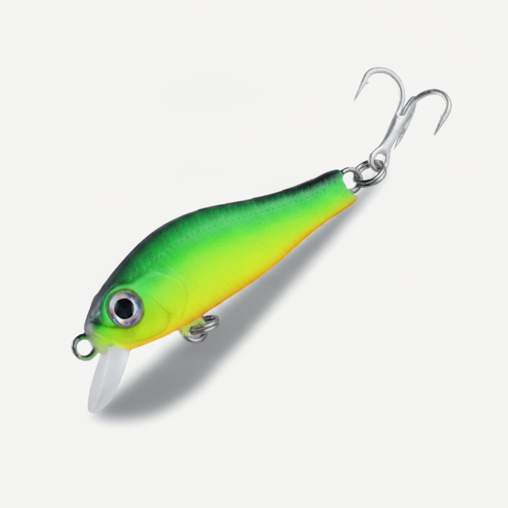 BEARKING 35mm Minnow Crankbait - Finesse Bass Lure