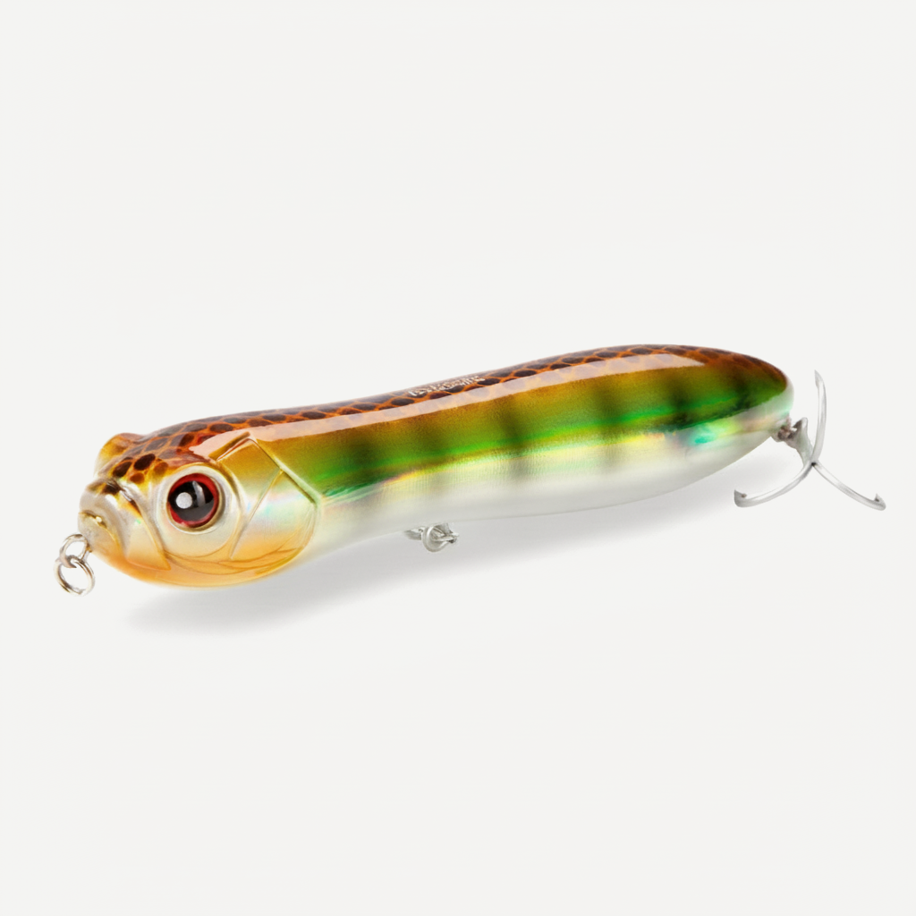 HuntHouse Crazy Surface Tractor Topwater Pencil Fishing Lure 110mm 130mm Big Rattle Ball Loud Sound Stickbait Hard Bait 