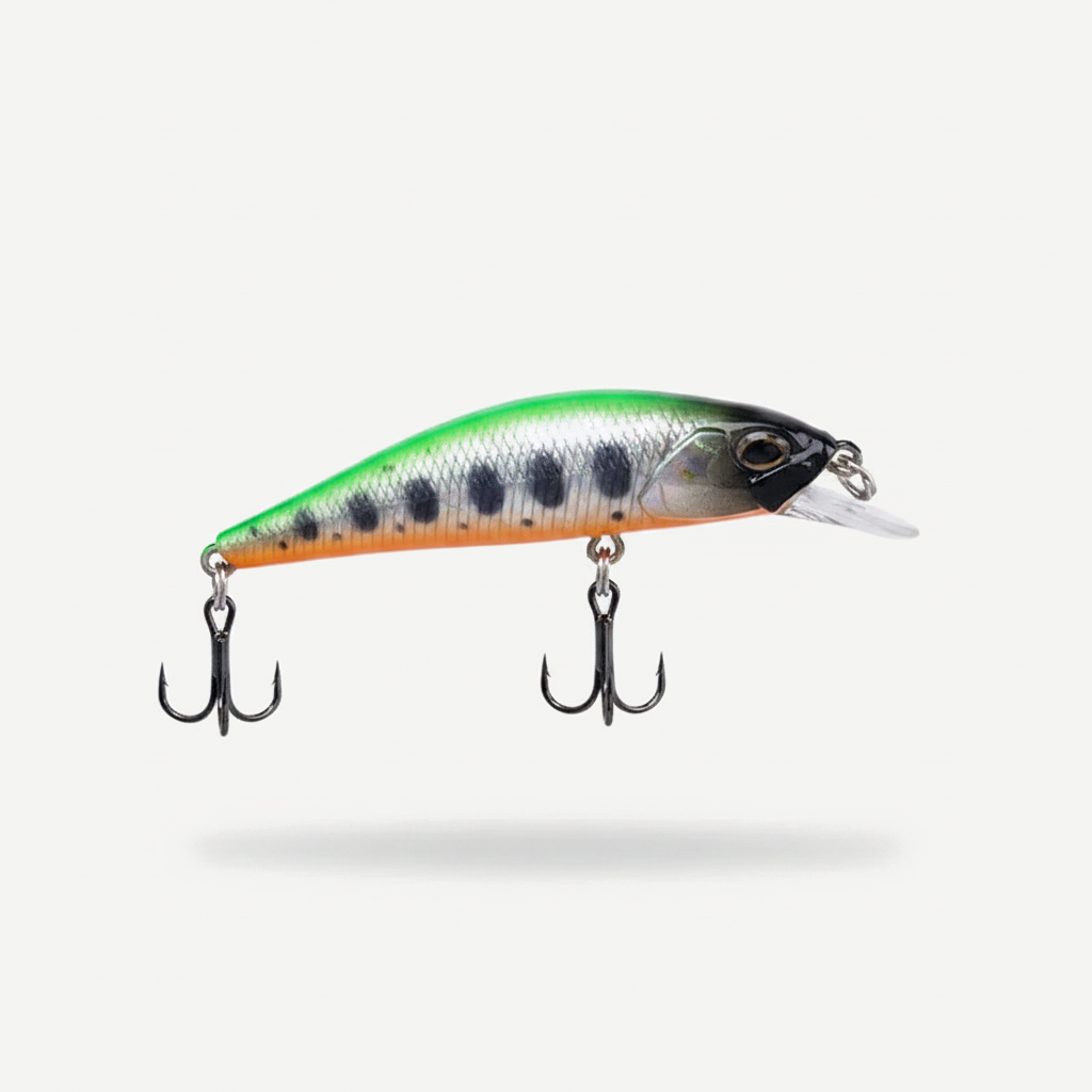 TSUYOKI 50mm 4g Sinking Minnow Stream Fishing Lure Artificial Wobbler Bait for Trout Bass Duo Spearhead Ryuki 50S Fishin